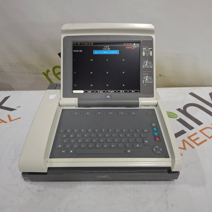 GE Healthcare GE Healthcare MAC 5500 HD ECG without CAM Module Cardiology reLink Medical