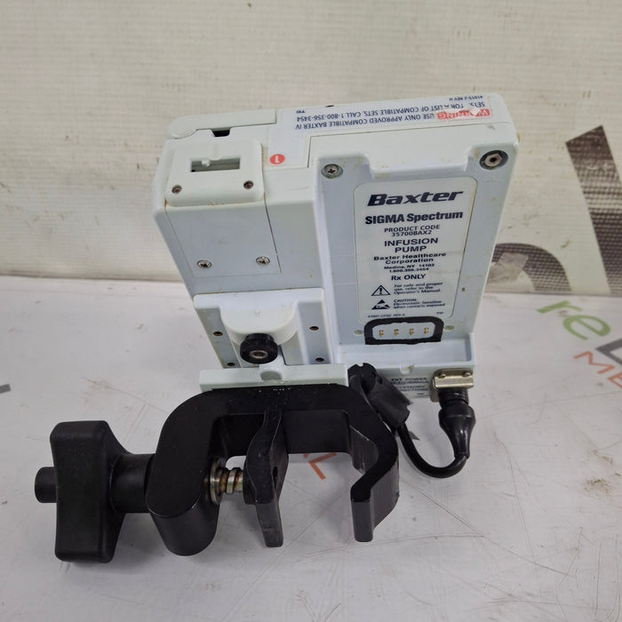 Baxter Baxter Sigma Spectrum 8.00.03 w/o Battery Infusion Pump Infusion Pumps reLink Medical
