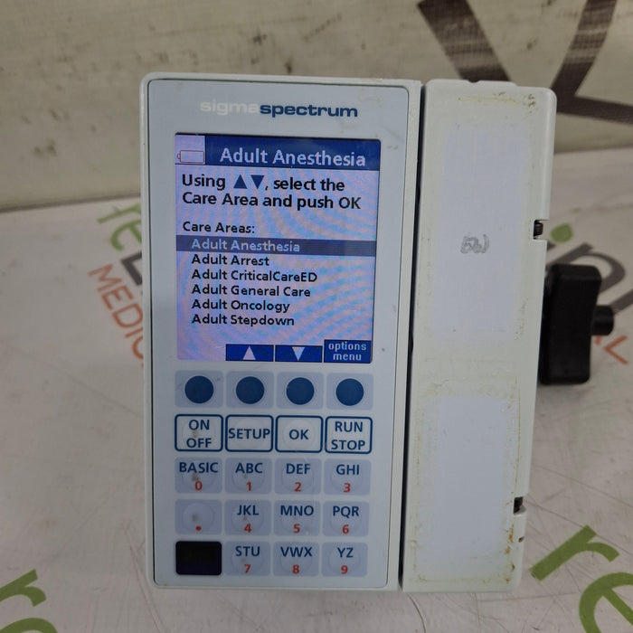 Baxter Baxter Sigma Spectrum 8.00.05 w/o Battery Infusion Pump Infusion Pump reLink Medical