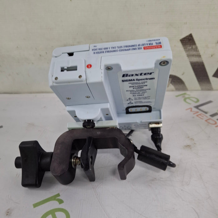 Baxter Baxter Sigma Spectrum 8.00.05 w/o Battery Infusion Pump Infusion Pump reLink Medical