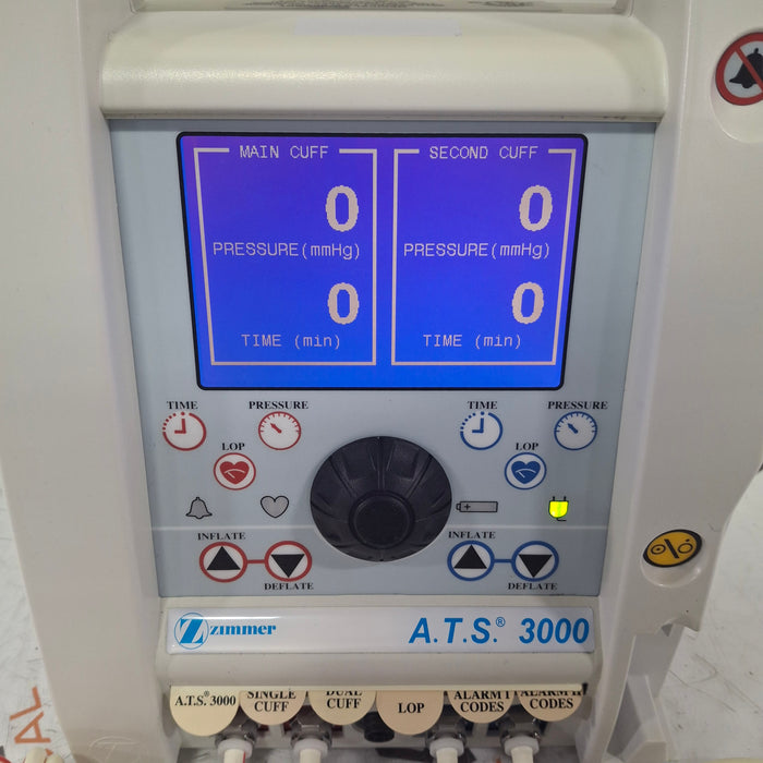 Zimmer Zimmer ATS 3000 Automatic Tourniquet System Surgical Equipment reLink Medical