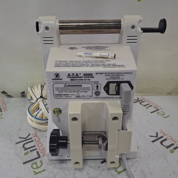 Zimmer Zimmer ATS 3000 Automatic Tourniquet System Surgical Equipment reLink Medical