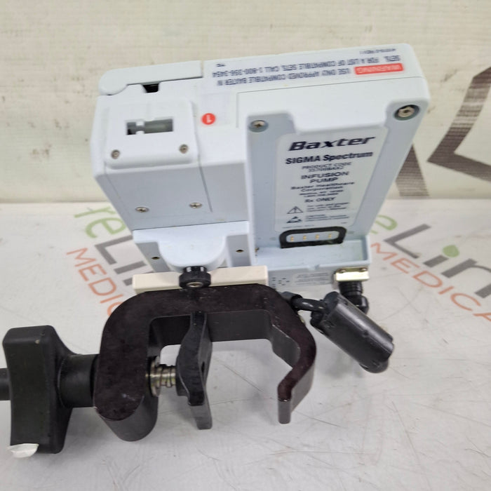 Baxter Baxter Sigma Spectrum 8.00.04 w/o Battery Infusion Pump Infusion Pump reLink Medical