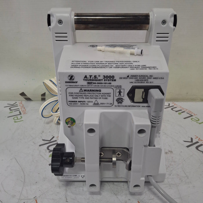 Zimmer Zimmer ATS 3000 Automatic Tourniquet System Surgical Equipment reLink Medical