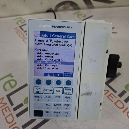 Baxter Baxter Sigma Spectrum 8.00.03 w/o Battery Infusion Pump Infusion Pump reLink Online