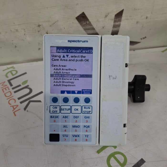 Baxter Sigma Spectrum 8.00.03 w/o Battery Infusion Pump