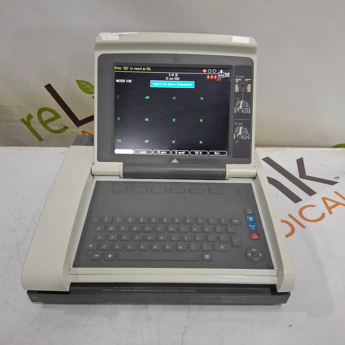 GE Healthcare GE Healthcare MAC 5500 ECG without CAM Module Cardiology reLink Medical