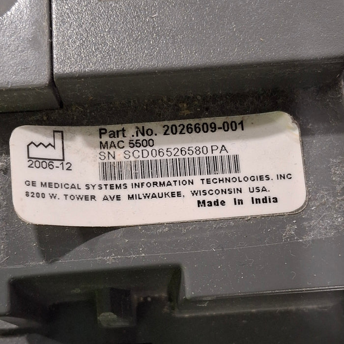 GE Healthcare GE Healthcare MAC 5500 ECG without CAM Module Cardiology reLink Medical
