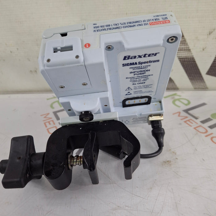 Baxter Baxter Sigma Spectrum 8.00.05 w/o Battery Infusion Pump Infusion Pump reLink Medical