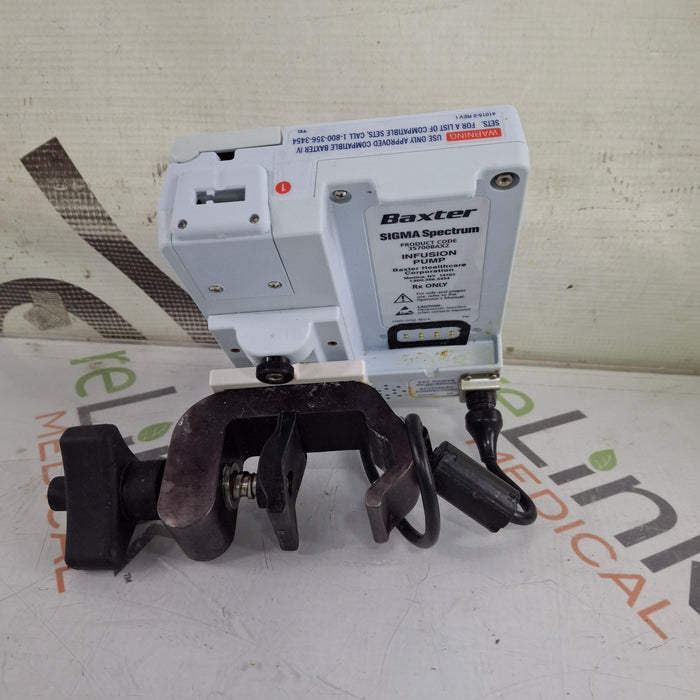 Baxter Baxter Sigma Spectrum 8.01.00 w/o Battery Infusion Pump Infusion Pump reLink Medical