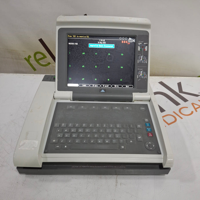 GE Healthcare GE Healthcare MAC 5500 HD ECG without CAM Module Cardiology reLink Medical