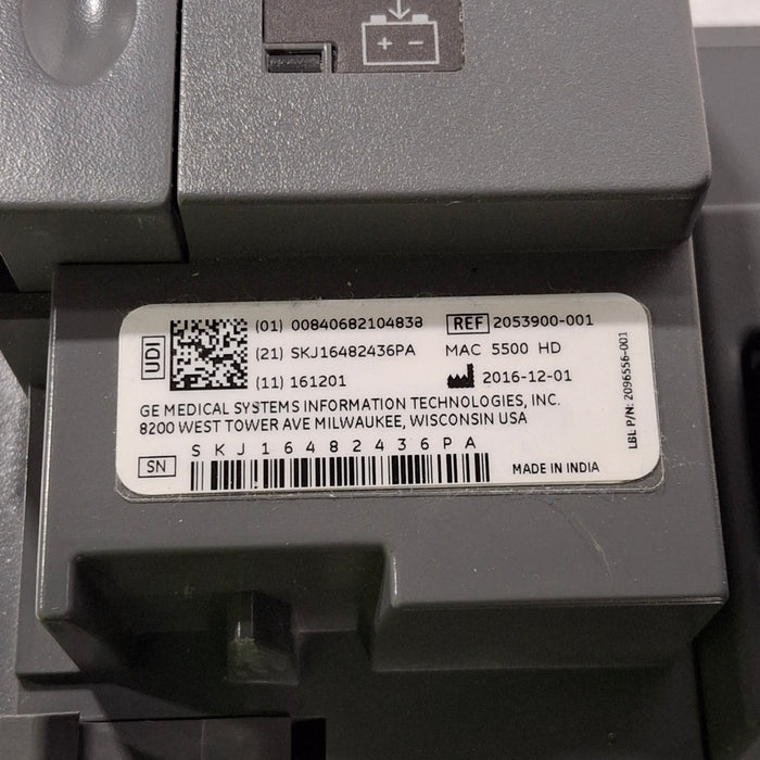 GE Healthcare GE Healthcare MAC 5500 HD ECG without CAM Module Cardiology reLink Medical