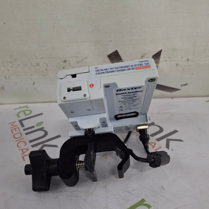 Baxter Baxter Sigma Spectrum 8.00.04 w/o Battery Infusion Pump Infusion Pump reLink Medical