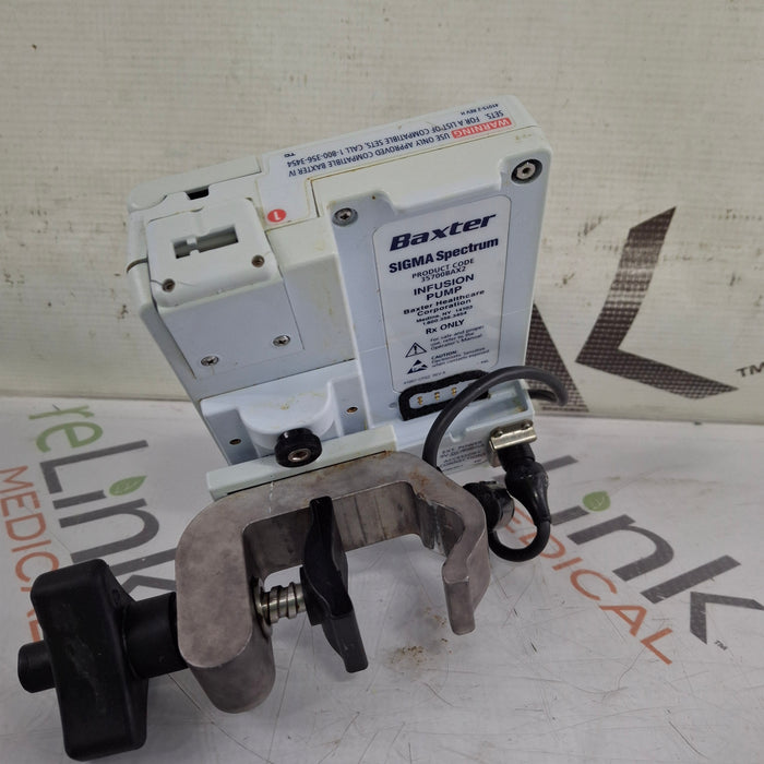 Baxter Baxter Sigma Spectrum 8.00.03 w/o Battery Infusion Pump Infusion Pumps reLink Medical