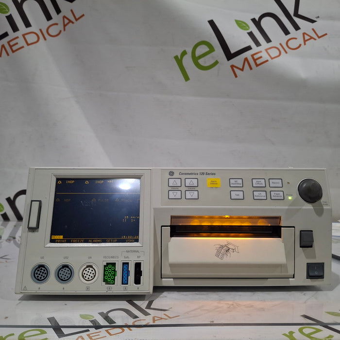 GE Healthcare Corometrics 120 Model 129 Fetal Monitor