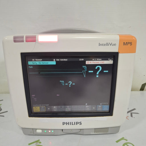 Philips Philips Intellivue MP5 - ECG, Fast SpO2, NIBP Patient Monitor Patient Monitors reLink Medical
