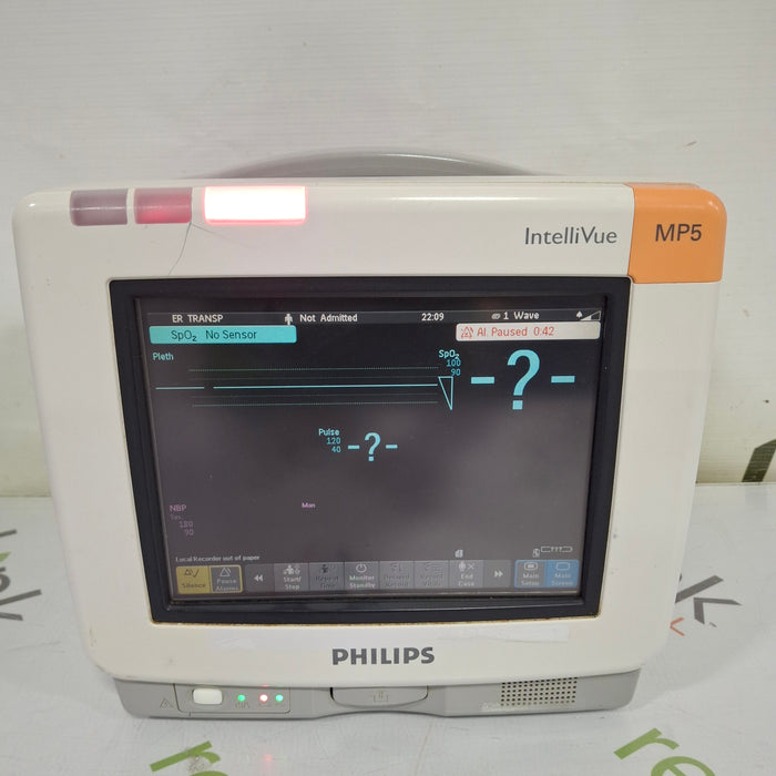 Philips Philips Intellivue MP5 - ECG, Fast SpO2, NIBP Patient Monitor Patient Monitors reLink Medical