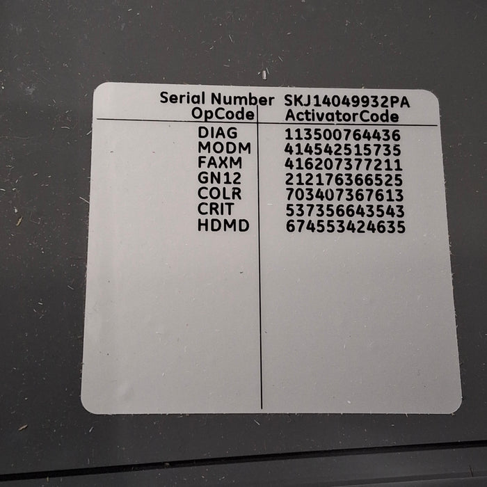 GE Healthcare GE Healthcare MAC 5500 HD ECG without CAM Module Cardiology reLink Medical