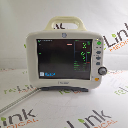 GE Healthcare GE Healthcare Dash 3000 - GE/Nellcor SpO2 Patient Monitor Patient Monitors reLink Medical