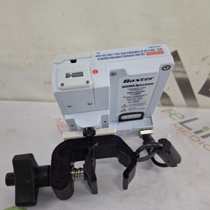 Baxter Baxter Sigma Spectrum 8.00.05 w/o Battery Infusion Pump Infusion Pump reLink Medical