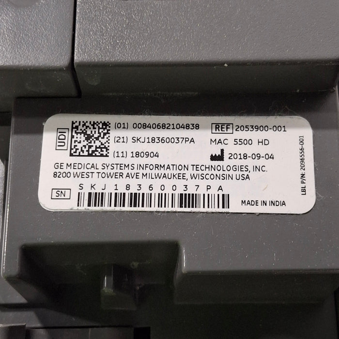 GE Healthcare MAC 5500 HD ECG without CAM Module