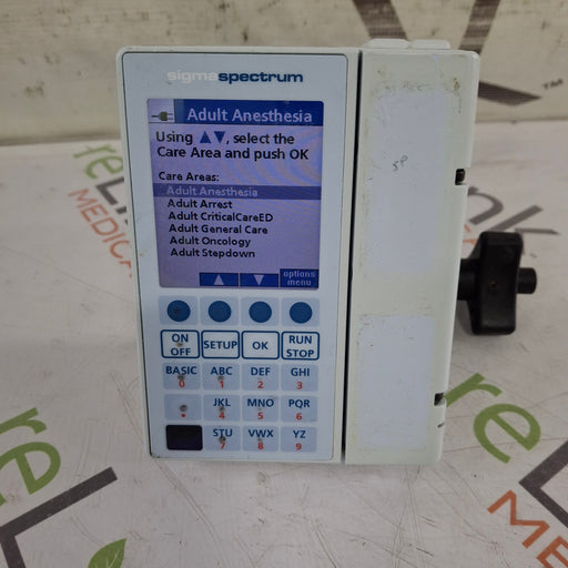 Baxter Baxter Sigma Spectrum 8.00.03 w/o Battery Infusion Pump Infusion Pump reLink Medical