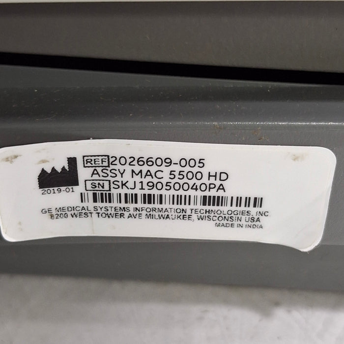 GE Healthcare GE Healthcare MAC 5500 HD ECG without CAM Module Cardiology reLink Medical