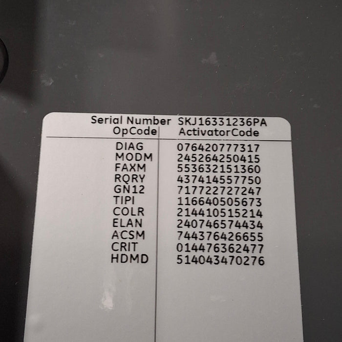 GE Healthcare GE Healthcare MAC 5500 HD ECG without CAM Module Cardiology reLink Medical