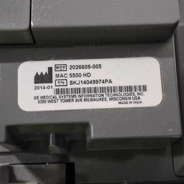 GE Healthcare GE Healthcare MAC 5500 HD ECG without CAM Module Cardiology reLink Medical