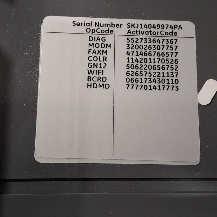 GE Healthcare GE Healthcare MAC 5500 HD ECG without CAM Module Cardiology reLink Medical