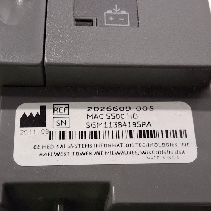 GE Healthcare GE Healthcare MAC 5500 HD ECG without CAM Module Cardiology reLink Medical