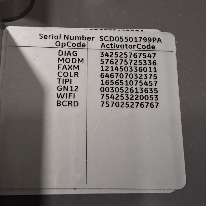 GE Healthcare GE Healthcare MAC 5500 ECG without CAM Module Cardiology reLink Medical