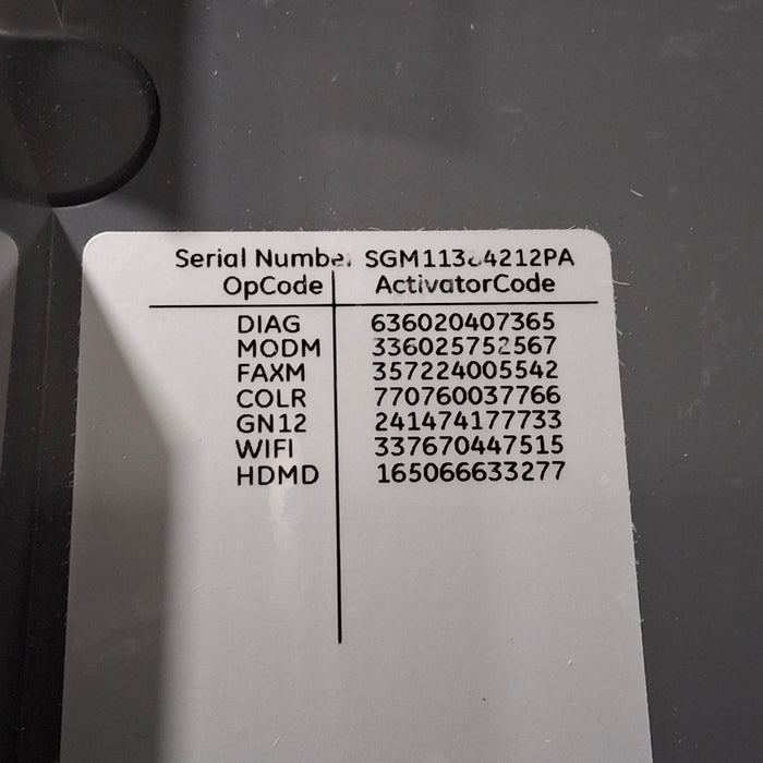 GE Healthcare GE Healthcare MAC 5500 HD ECG without CAM Module Cardiology reLink Medical