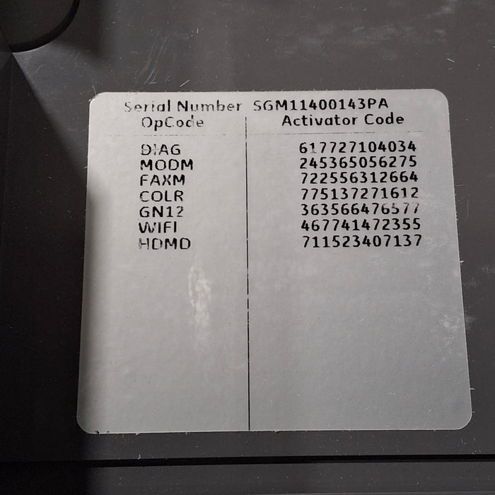 GE Healthcare GE Healthcare MAC 5500 HD ECG without CAM Module Cardiology reLink Medical