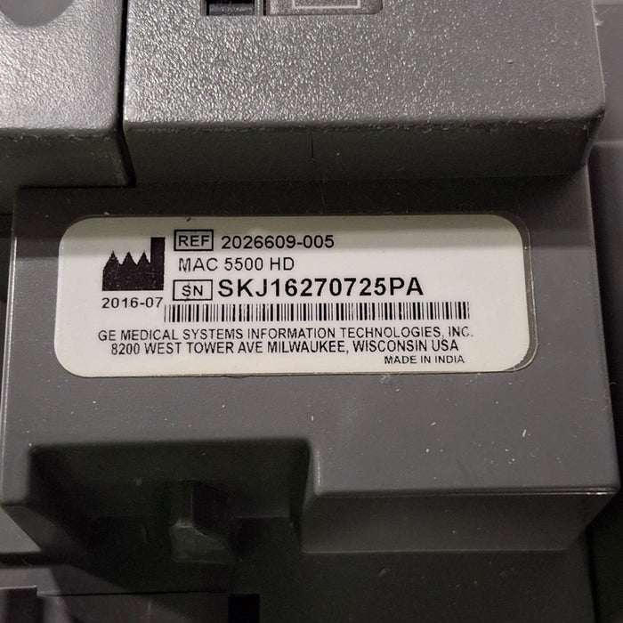 GE Healthcare GE Healthcare MAC 5500 HD ECG without CAM Module Cardiology reLink Medical