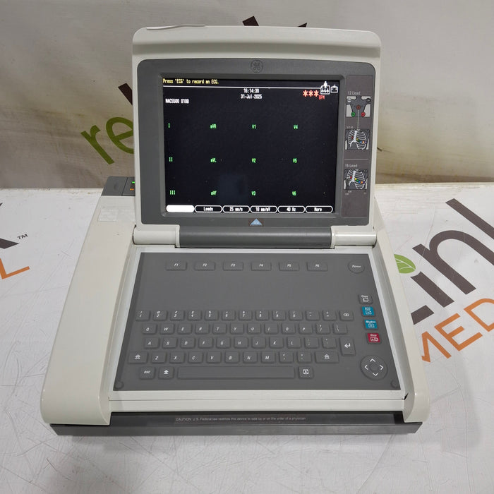 GE Healthcare GE Healthcare MAC 5500 HD ECG without CAM Module Cardiology reLink Medical