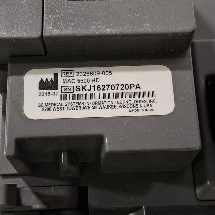 GE Healthcare GE Healthcare MAC 5500 HD ECG without CAM Module Cardiology reLink Medical