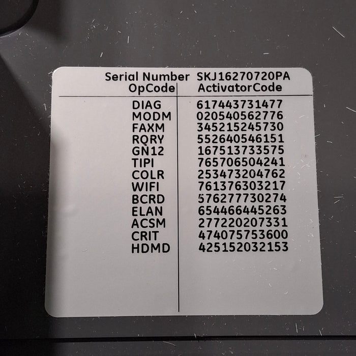 GE Healthcare GE Healthcare MAC 5500 HD ECG without CAM Module Cardiology reLink Medical