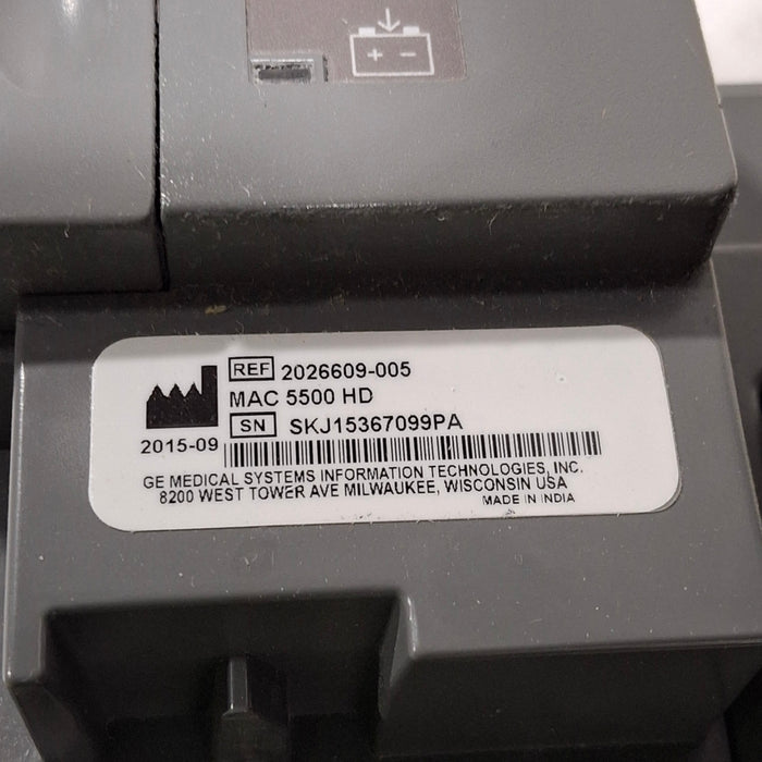GE Healthcare GE Healthcare MAC 5500 HD ECG without CAM Module Cardiology reLink Medical