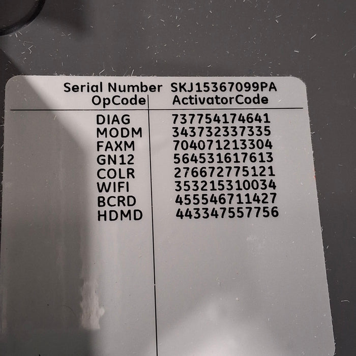 GE Healthcare GE Healthcare MAC 5500 HD ECG without CAM Module Cardiology reLink Medical