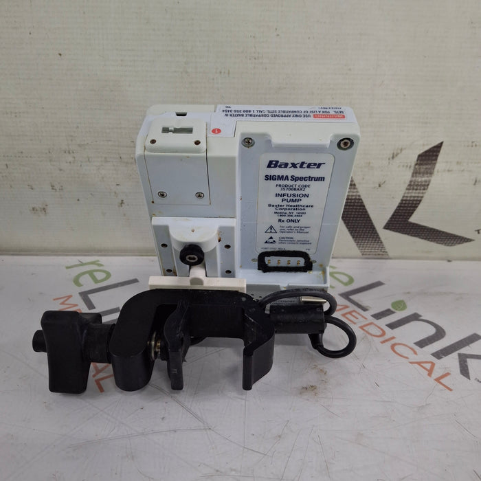Baxter Baxter Sigma Spectrum 8.00.05 w/o Battery Infusion Pump Infusion Pump reLink Medical
