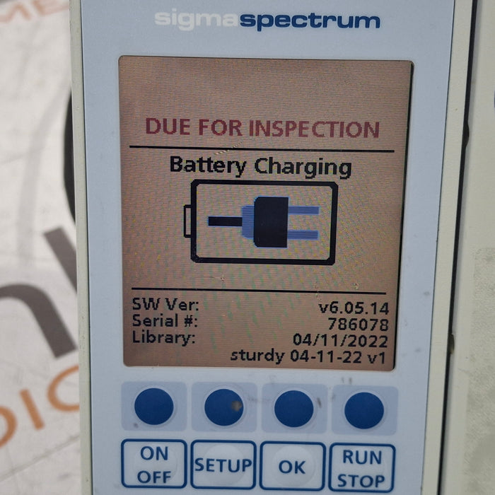Baxter Baxter Sigma Spectrum 6.05.14 without Battery Infusion Pump Infusion Pumps reLink Medical
