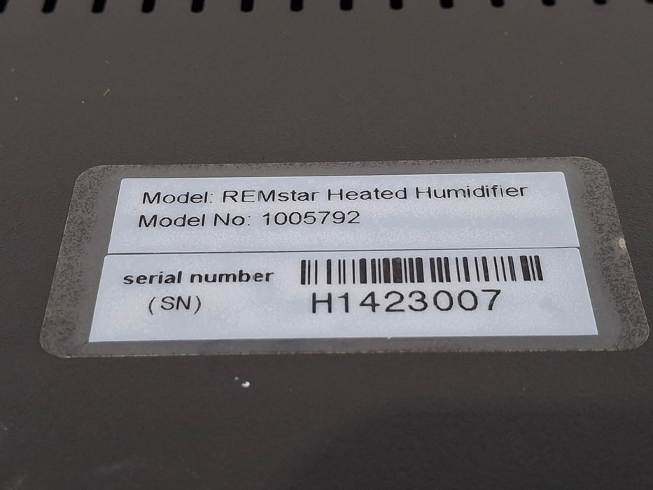 Respironics Respironics REMStar 1005792 Heated Humidifier Respiratory reLink Medical