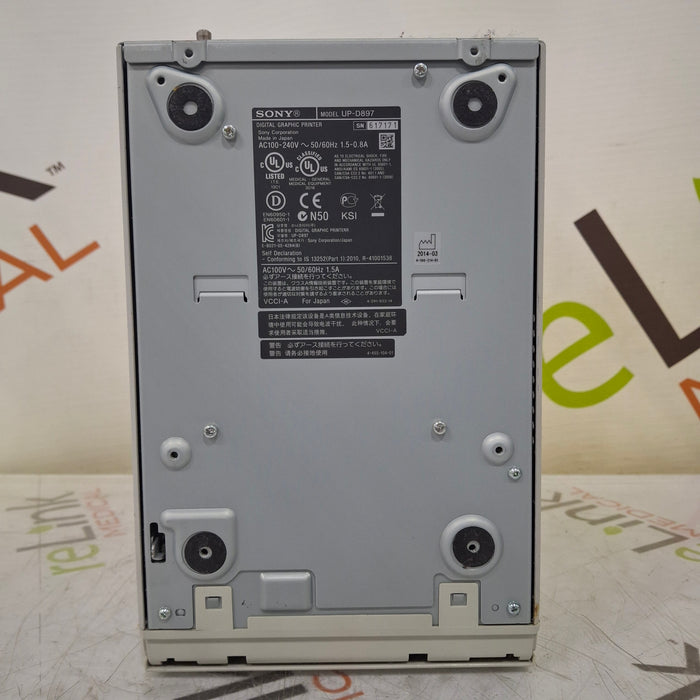 Sony Sony UP-D897 Digital Graphic Printer CR and Imagers reLink Medical