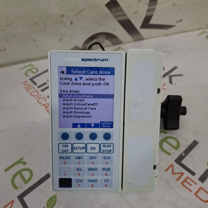 Baxter Baxter Sigma Spectrum 8.00.03 w/o Battery Infusion Pump Infusion Pump reLink Medical