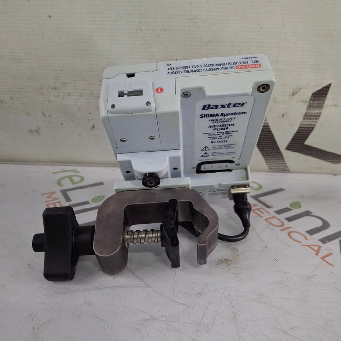 Baxter Baxter Sigma Spectrum 8.01.00 w/o Battery Infusion Pump Infusion Pumps reLink Medical
