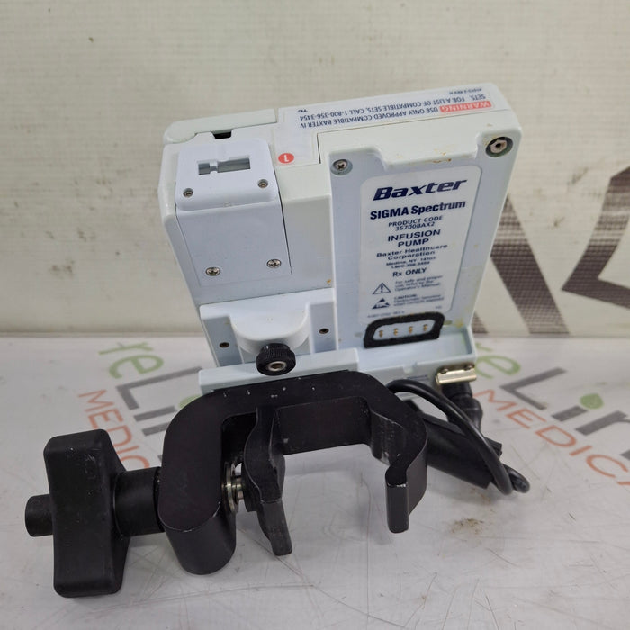 Baxter Baxter Sigma Spectrum 8.00.04 w/o Battery Infusion Pump Infusion Pump reLink Medical