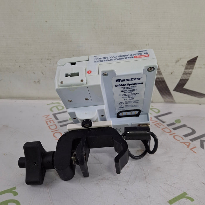 Baxter Baxter Sigma Spectrum 8.00.03 w/o Battery Infusion Pump Infusion Pump reLink Medical
