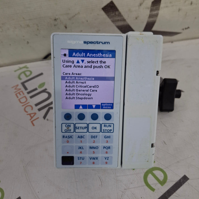 Baxter Baxter Sigma Spectrum 8.00.04 w/o Battery Infusion Pump Infusion Pump reLink Medical