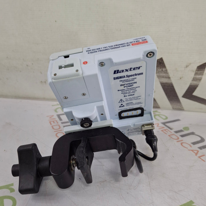 Baxter Baxter Sigma Spectrum 8.00.05 w/o Battery Infusion Pump Infusion Pump reLink Medical
